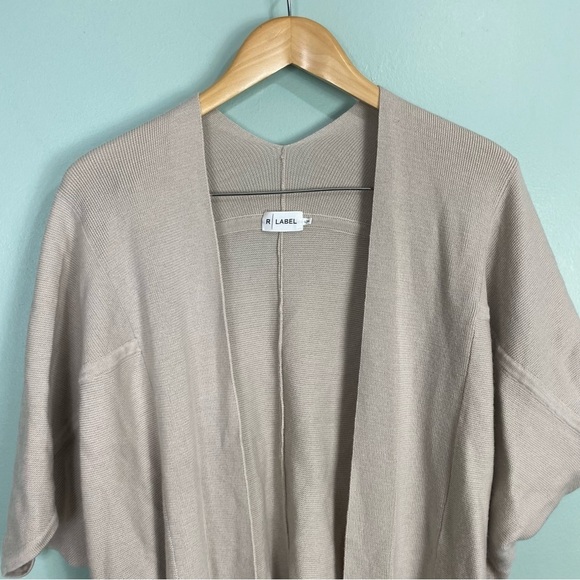 The‎ Reset R Label Wool Dolman Sleeve Cardigan Sz L & XL Sweater Knit - Picture 3 of 5